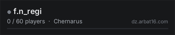 f.n_regi on the AR16 DayZ server list
