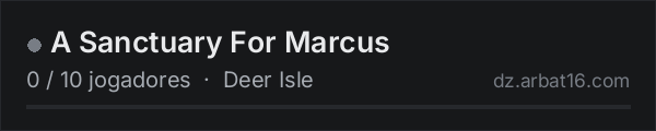 A Sanctuary For Marcus na lista de servidores de DayZ da AR16