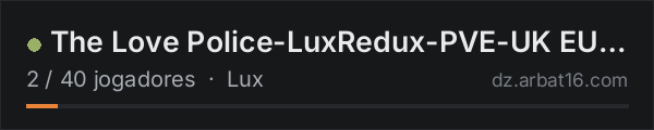 The Love Police-LuxRedux-PVE-UK EU-Trader-Loot-Drugs-Airdrops na lista de servidores de DayZ da AR16