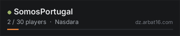 SomosPortugal on the AR16 DayZ server list