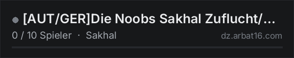 [AUT/GER]Die Noobs Sakhal Zuflucht/No Rules/Traders/manyLoot in der DayZ-Serverliste von AR16
