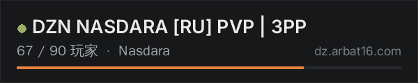 AR16 DayZ 服务器列表中的 DZN NASDARA RU PVP | 3PP