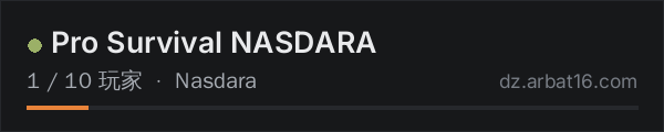 AR16 DayZ 服务器列表中的 Pro Survival NASDARA