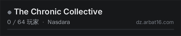 AR16 DayZ 服务器列表中的 The Chronic Collective