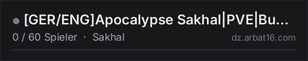 GER/ENGApocalypse Sakhal|PVE|Bunker|Helis|Trader|30kStart in der DayZ-Serverliste von AR16