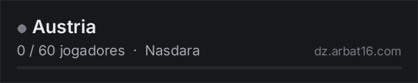 Austria na lista de servidores de DayZ da AR16