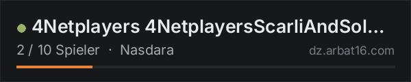 4Netplayers 4NetplayersScarliAndSoloka in der DayZ-Serverliste von AR16