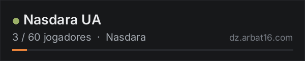 Nasdara UA na lista de servidores de DayZ da AR16