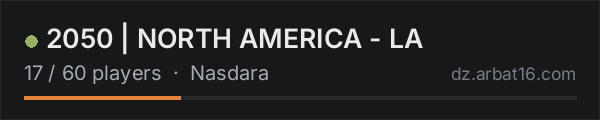 2050 | NORTH AMERICA - LA on the AR16 DayZ server list