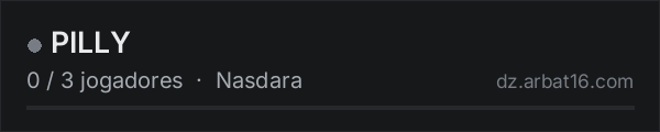 PILLY na lista de servidores de DayZ da AR16