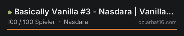 Basically Vanilla #3 - Nasdara | Vanilla | 1PP in der DayZ-Serverliste von AR16