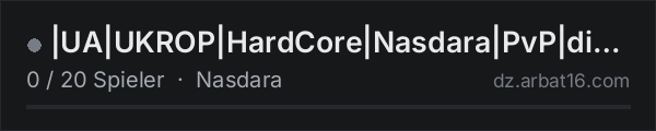 |UA|UKROP|HardCore|Nasdara|PvP|discord.gg/aPryAnrMXS in der DayZ-Serverliste von AR16