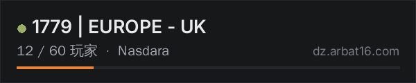 AR16 DayZ 服务器列表中的 1779 | EUROPE - UK