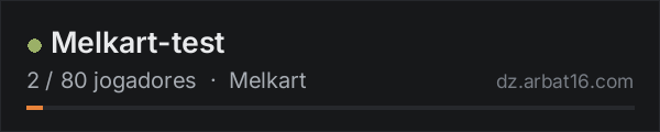 Melkart-test na lista de servidores de DayZ da AR16