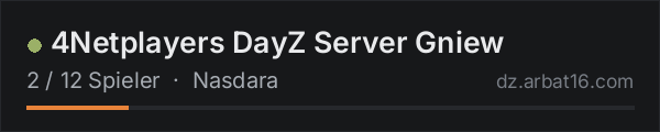 4Netplayers DayZ Server Gniew in der DayZ-Serverliste von AR16