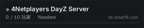 AR16 DayZ 服务器列表中的 4Netplayers DayZ Server