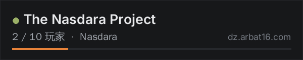 AR16 DayZ 服务器列表中的 The Nasdara Project