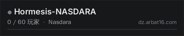 AR16 DayZ 服务器列表中的 Hormesis-NASDARA