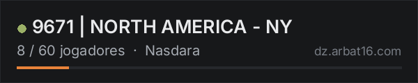 9671 | NORTH AMERICA - NY na lista de servidores de DayZ da AR16