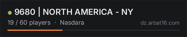 9680 | NORTH AMERICA - NY on the AR16 DayZ server list