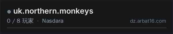 AR16 DayZ 服务器列表中的 uk.northern.monkeys