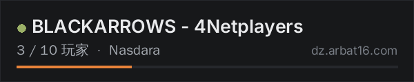 AR16 DayZ 服务器列表中的 BLACKARROWS - 4Netplayers
