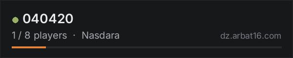 040420 on the AR16 DayZ server list
