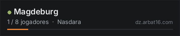Magdeburg na lista de servidores de DayZ da AR16