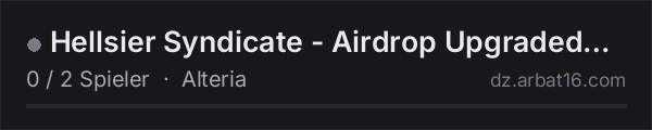 Hellsier Syndicate - Airdrop Upgraded Test in der DayZ-Serverliste von AR16