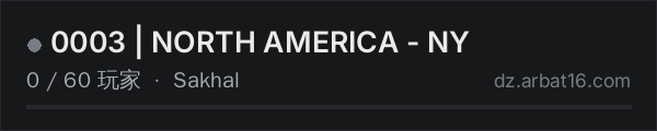 AR16 DayZ 服务器列表中的 0003 | NORTH AMERICA - NY
