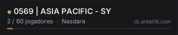 0569 | ASIA PACIFIC - SY na lista de servidores de DayZ da AR16