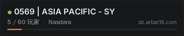 AR16 DayZ 服务器列表中的 0569 | ASIA PACIFIC - SY
