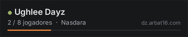 Ughlee Dayz na lista de servidores de DayZ da AR16