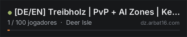 [DE/EN] Treibholz | PvP + AI Zones | Keycards | KOTH | Traders na lista de servidores de DayZ da AR16