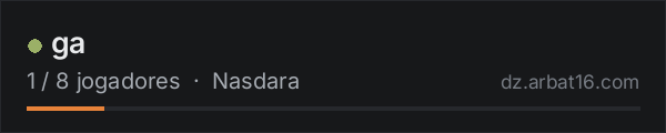 ga na lista de servidores de DayZ da AR16