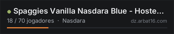Spaggies Vanilla Nasdara Blue - Hosted by Jack na lista de servidores de DayZ da AR16