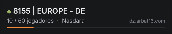 8155 | EUROPE - DE na lista de servidores de DayZ da AR16
