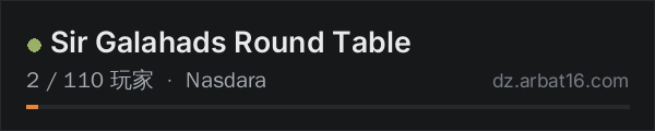 AR16 DayZ 服务器列表中的 Sir Galahads Round Table