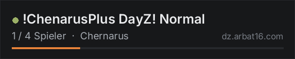 !ChenarusPlus DayZ! Normal in der DayZ-Serverliste von AR16