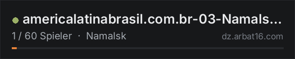 americalatinabrasil.com.br-03-Namalsk/PvE in der DayZ-Serverliste von AR16