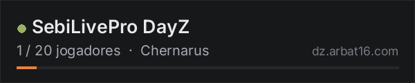 SebiLivePro DayZ na lista de servidores de DayZ da AR16