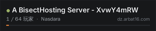 AR16 DayZ 服务器列表中的 A BisectHosting Server - XvwY4mRW