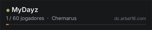 MyDayz na lista de servidores de DayZ da AR16