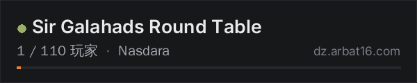 AR16 DayZ 服务器列表中的 Sir Galahads Round Table