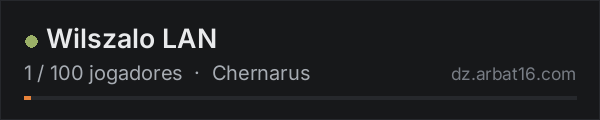 Wilszalo LAN na lista de servidores de DayZ da AR16