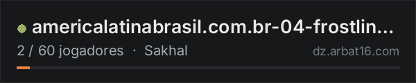 americalatinabrasil.com.br-04-frostline/PvE na lista de servidores de DayZ da AR16
