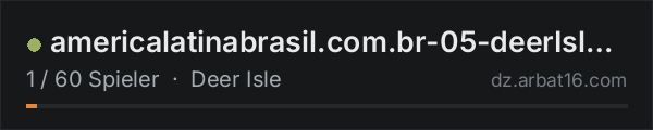 americalatinabrasil.com.br-05-deerIsle/PvE in der DayZ-Serverliste von AR16