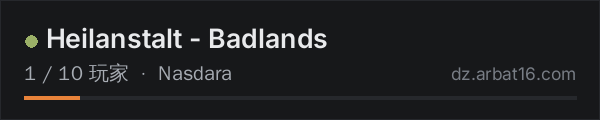 AR16 DayZ 服务器列表中的 Heilanstalt - Badlands