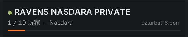AR16 DayZ 服务器列表中的 RAVENS NASDARA PRIVATE
