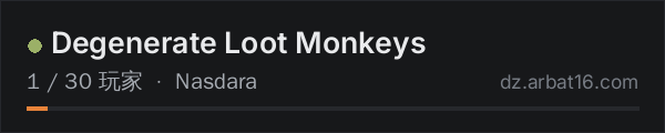 AR16 DayZ 服务器列表中的 Degenerate Loot Monkeys
